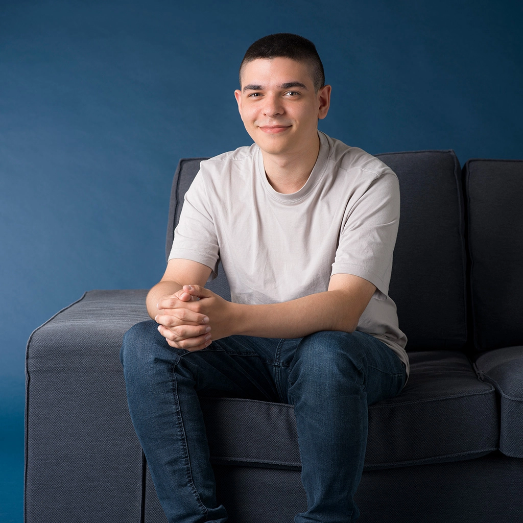 Portrait avant retouche